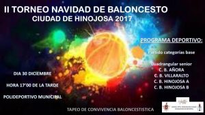 II TORNEO NAVIDAD DE BALONCESTO CIUDAD DE HINOJOSA 2017 @ POLIDEPORTIVO DE HINOJOSA DEL DUQUE | Hinojosa del Duque | Andalucía | España