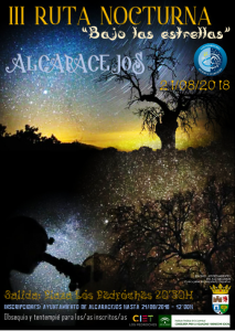 III RUTA NOCTURNA "BAJO LAS ESTRELLAS". ALCARACEJOS @ PLAZA LOS PEDROCHES ALCARACEJOS | Alcaracejos | Andalucía | España