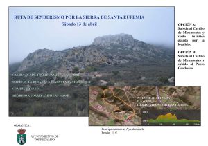 Ruta por la Sierra de Santa Eufemia. Torrecampo @ Torrecampo