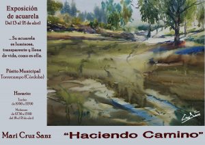 Exposición de acuarelas de Mari Cruz Sanz HACIENDO CAMINO. Torrecampo @ Pósito Municipal de Torrecampo