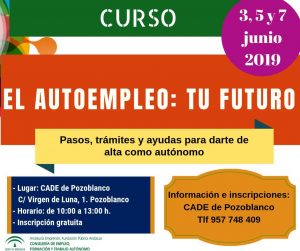 El autoempleo: Tu futuro. Pozoblanco @ Pozoblanco