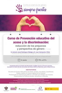 Curso de Prevención educativa del acoso y la discriminación. Villanueva de Córdoba @ Villanueva de Córdoba
