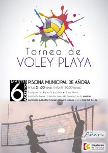 Torneo de Voley Playa. Añora @ Piscina Municipal de Añora