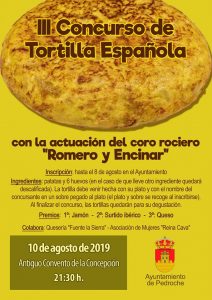 III Concurso de Tortilla Española. Pedroche