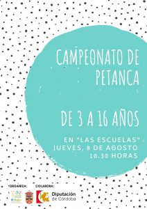 Campeonato de Petanca. El Guijo