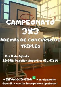 Campeonato 3x3. El Viso