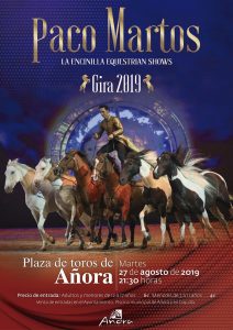 Espectáculo ecuestre de Paco Martos. Añora