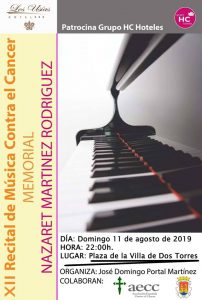XII Recital de Música contra el Cáncer. Dos Torres