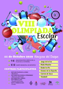 VIII Olimpiadas Escolar. Hinojosa del Duque