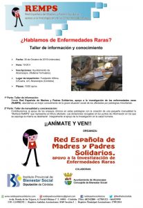 Taller de Información y Conocimiento sobre las Enfermedades Raras. Alcaracejos