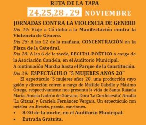 Jornadas contra la violencia de género. Hinojosa del Duque