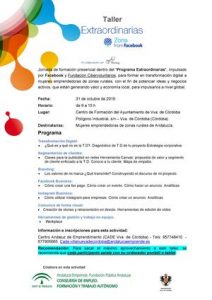 Jornada de Formación PROGRAMA EXTRAORDINARIAS, para Mujeres Rurales. Conquista