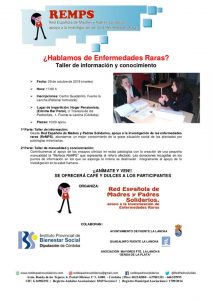 Hablamos de enfermedades raras. Fuente la Lancha
