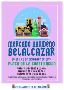 Mercado Navideño. Belalcázar @ Plaza de la Constitución. Belalcázar.