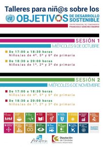 Talleres sobre los objetivos de desarrollo sostenible. Añora