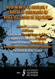 Ruta infantil en bicicleta. Villanueva del Duque