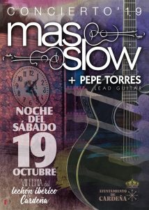 Concierto Mas Slow. Cardeña
