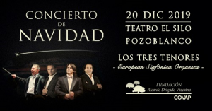 Concierto de Navidad los Tres Tenores. Pozoblanco @ Teatro El Silo. Pozoblanco