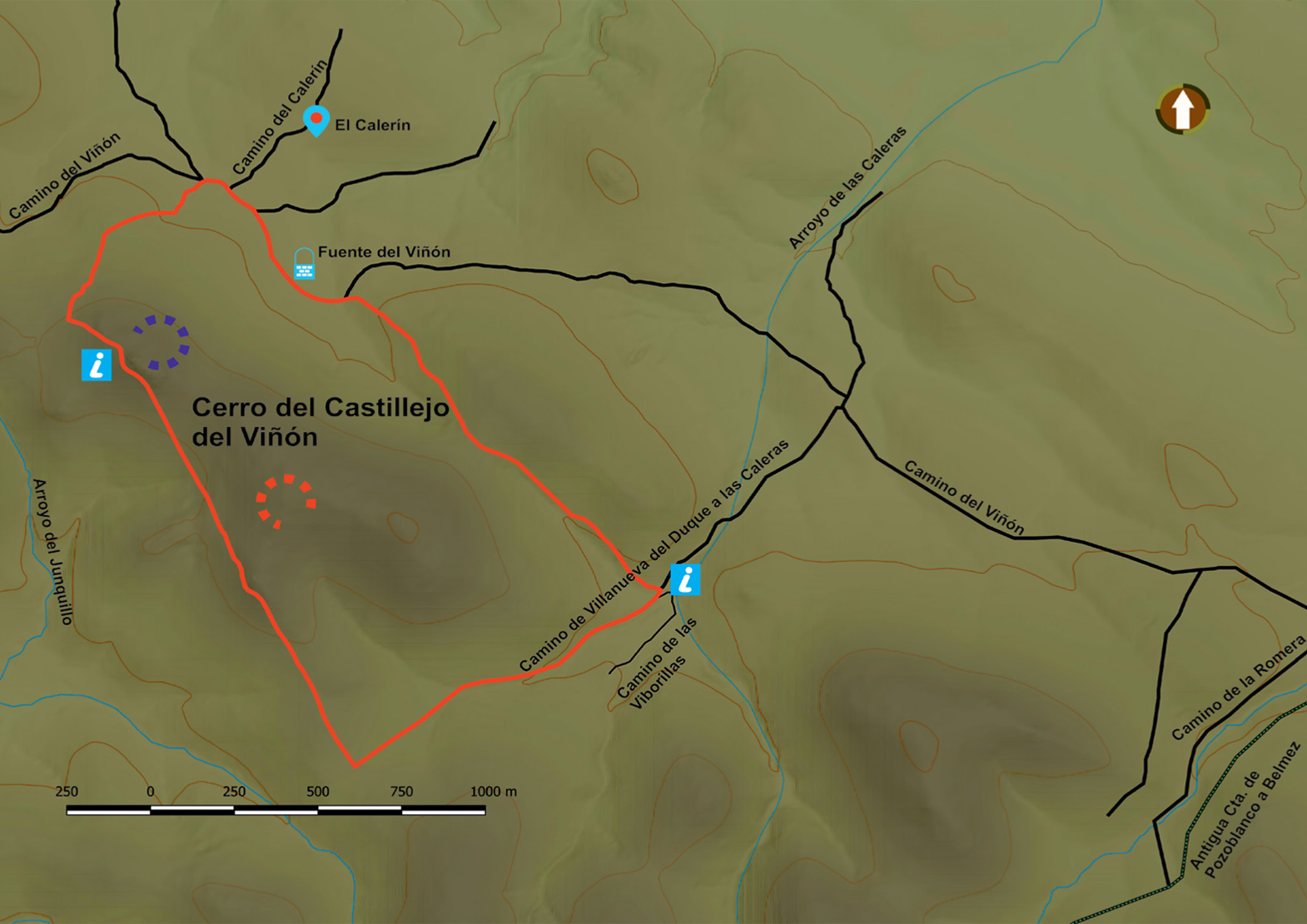 Ruta del Cerro del Castillejo del Viñón