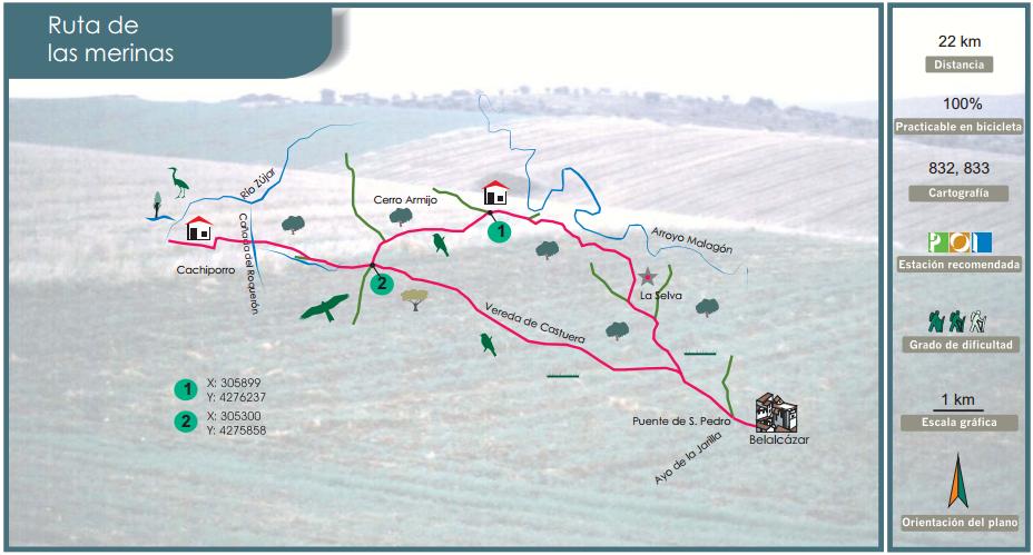 Ruta de Las Merinas con salida desde Belalcázar